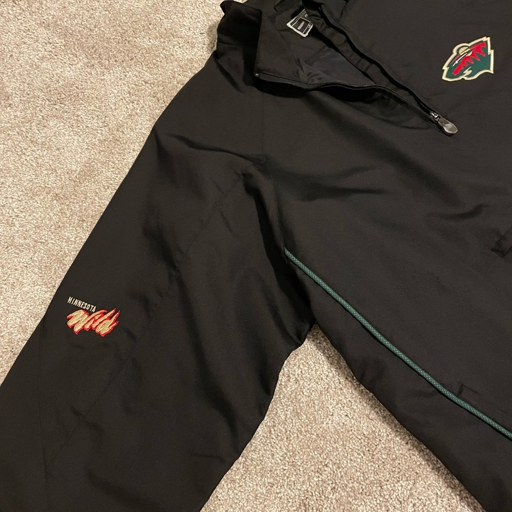 Reebok Center Ice Collection half zip jacket, NHL Wild Hockey. - Picture 2 of 6